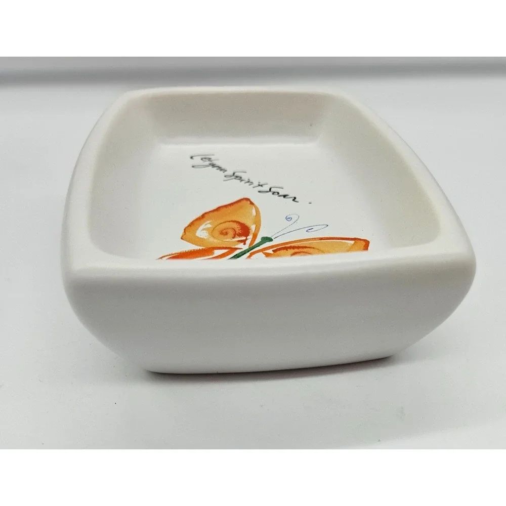 Creative‎ Bath Products Flutterby Soap Dish Butterfly Inspirational Quotes